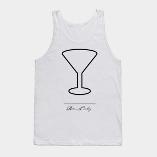 Meta Martini Glass Tank Top